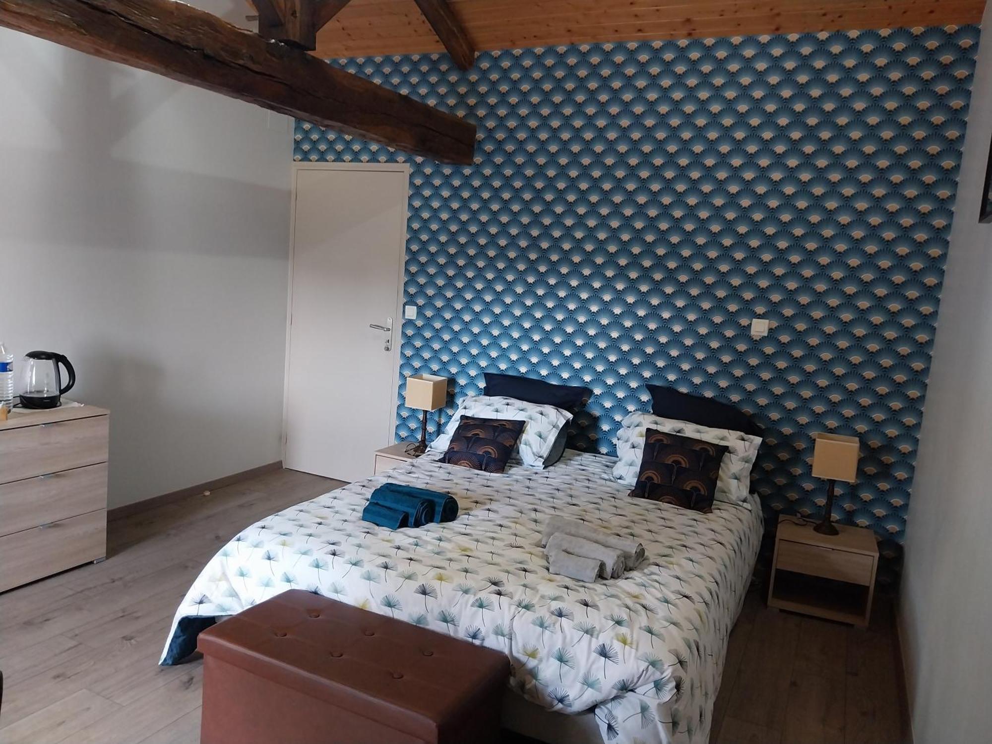 Au Granit Bleu Bed & Breakfast Faye-l'Abbesse Ngoại thất bức ảnh
